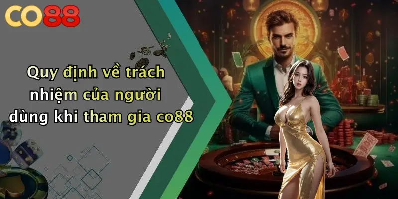 Quy định về trách nhiệm của người dùng khi tham gia co88