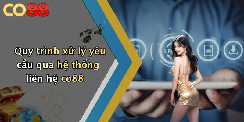 Quy trình xử lý yêu cầu qua hệ thống liên hệ co88
