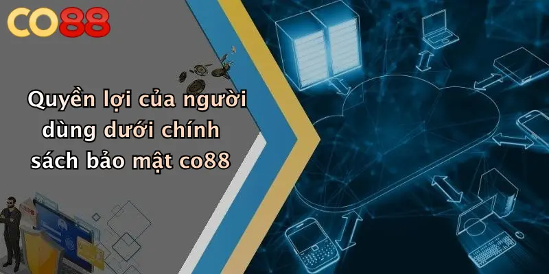 Quyền lợi của người dùng dưới chính sách bảo mật co88
